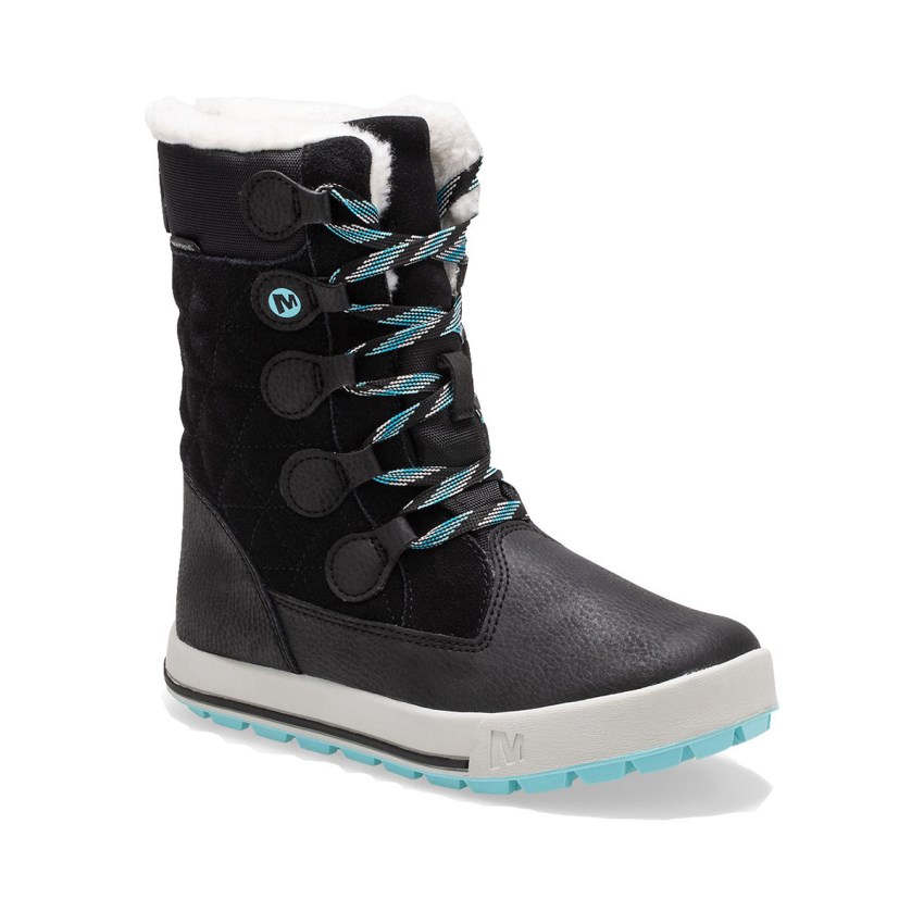 Bottes Merrell Heidi Waterproof Noir Enfant | M.M.EQKO